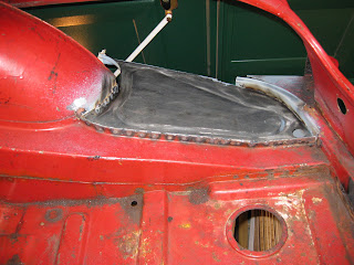 MGB Restoration: Rear Wing Repair
