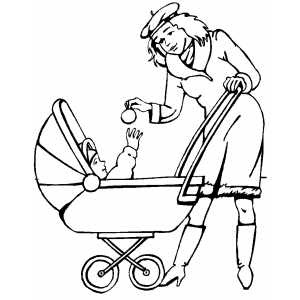 Mom And Baby Coloring Pages Baby And Mother Coloring Pages Coloring Pages