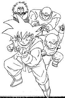 Coloring Pages Of Dragon Ball | Coloring Pages