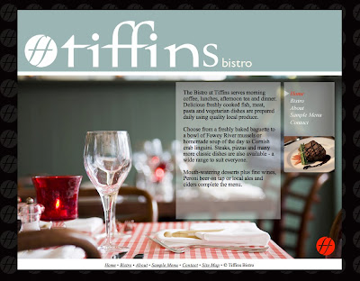 Website for a Bistro in Fowey