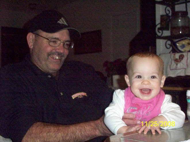 Maddy with her Grandpa Bristow