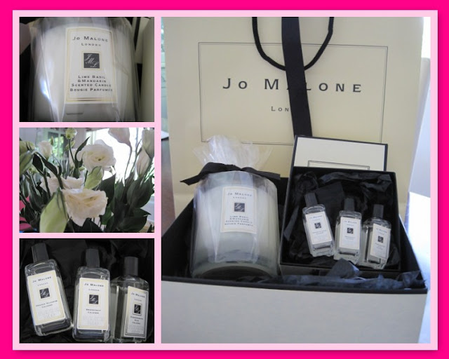 Giving Thanks For..., Jo Malone candle, Mosaic Monday, Mother's Day, Roslyn Trio, Yorkshire Tea, Spode cups