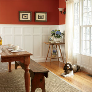 Wainscoting Inspiration and Decorating Ideas