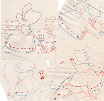 Sunbonnet Sue &amp; Sam : The Country Needle Embroidery Designs