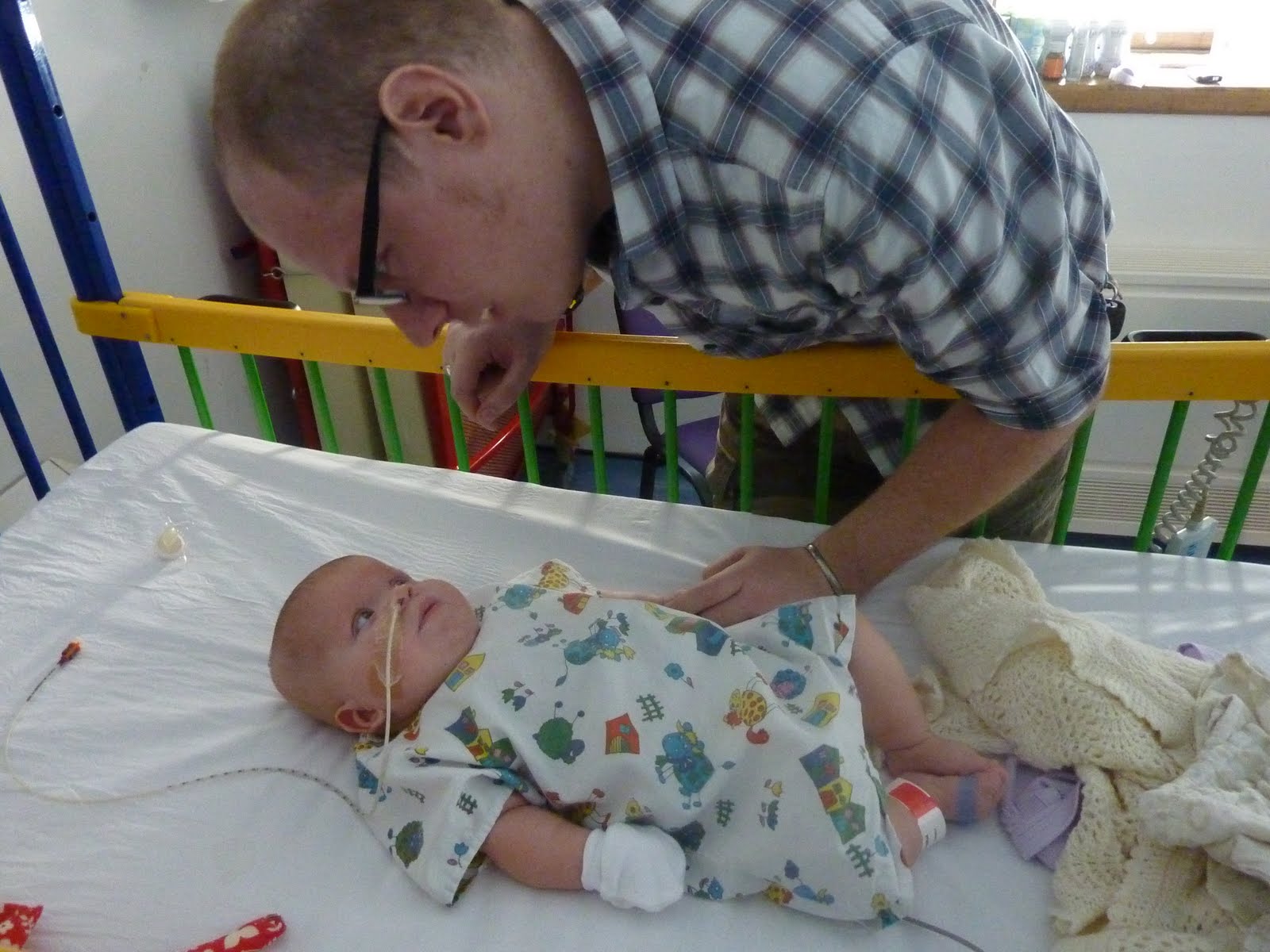 lilyinthepink Nose feeding tube swapped for a tummy version