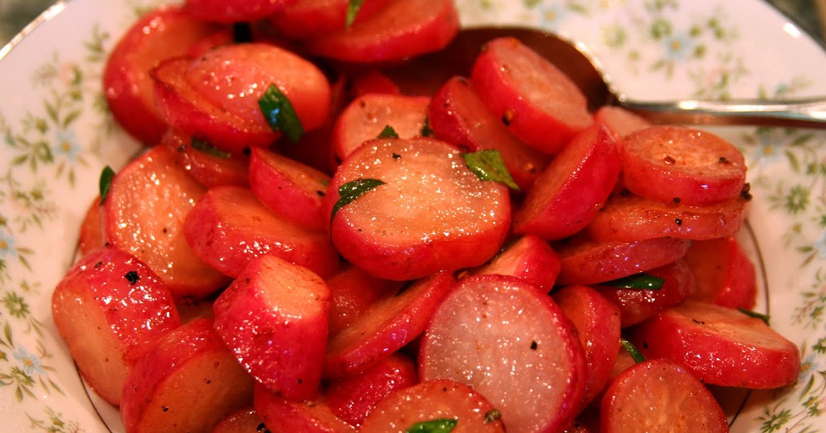 Culturally Confused Kyle Bailey ButterPoached Radishes