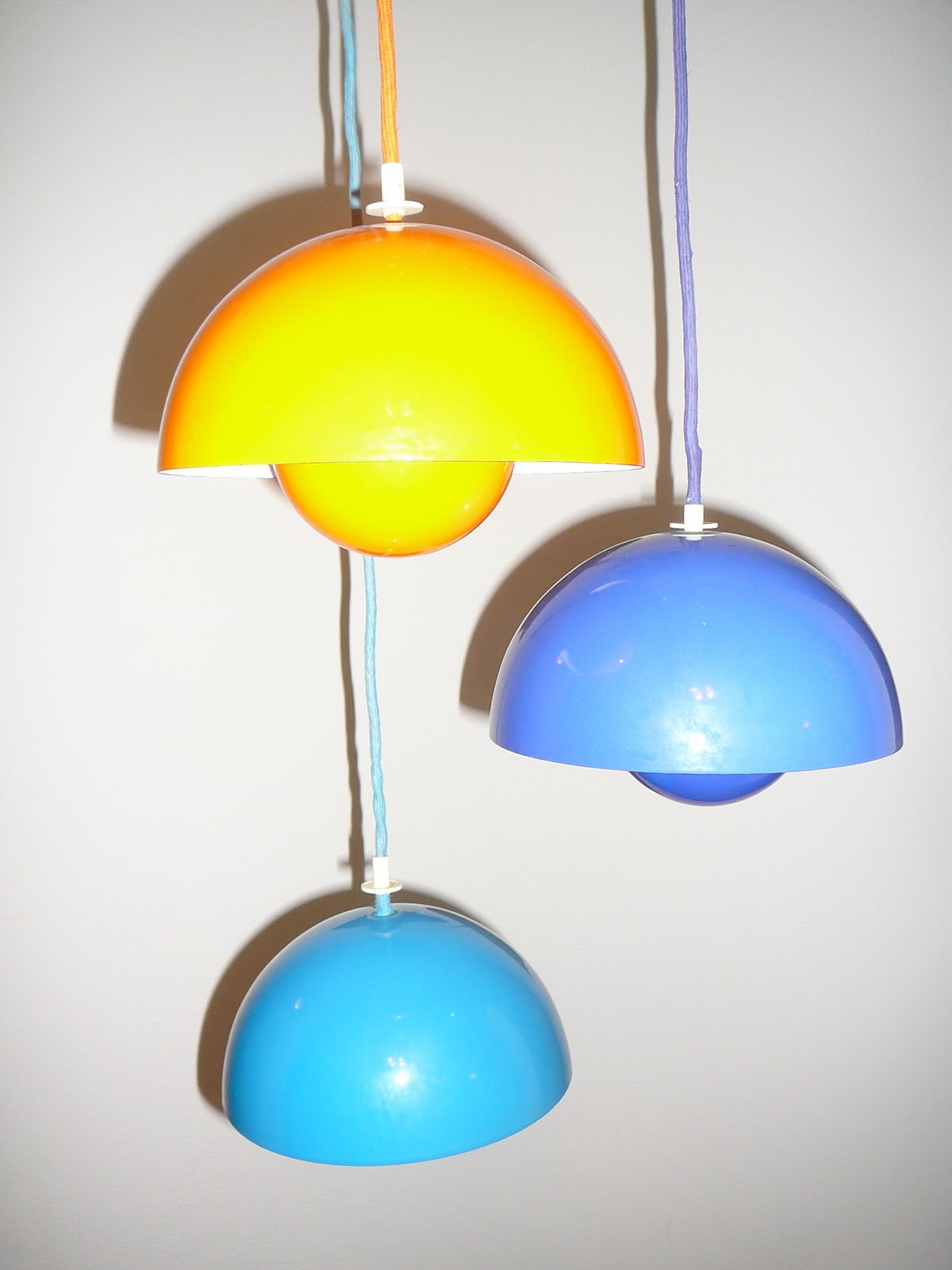 Mod Motifs Verner Panton Flower Pot lamps