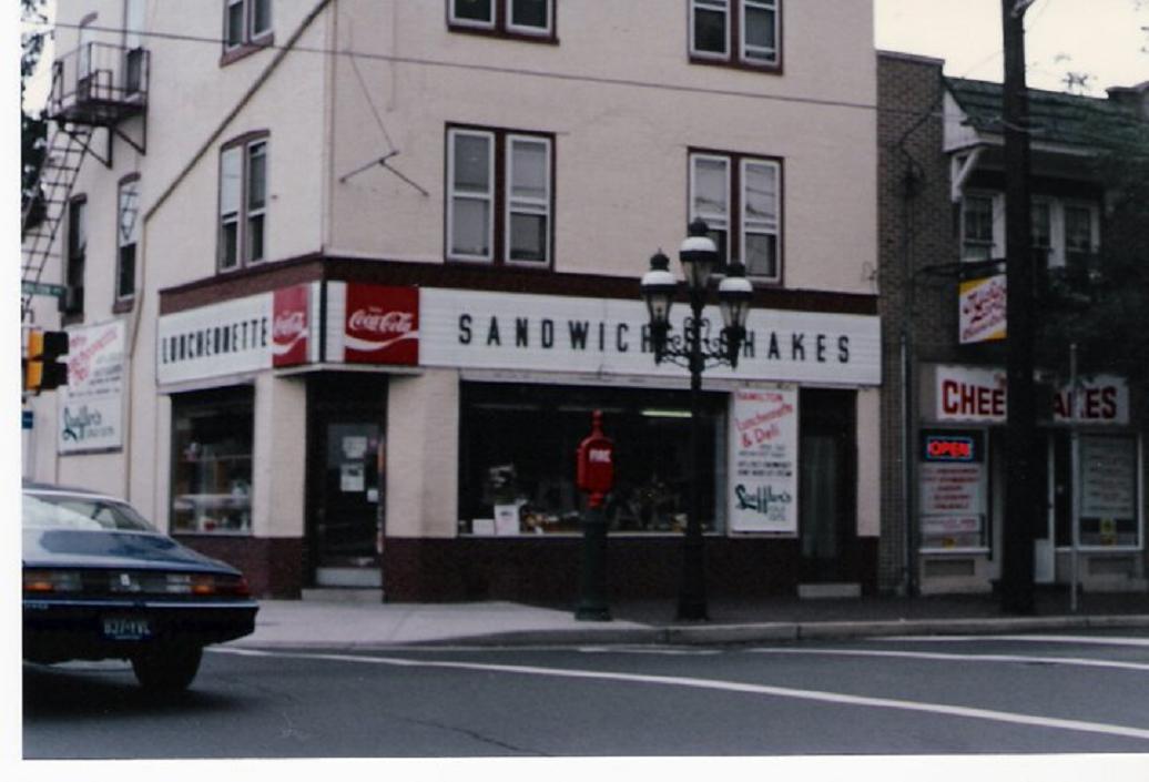 Macks Truck of Wisdom The Hamilton Sweet Shop Building In The 1980s, Hamilton Avenue, The Burg