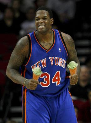 Eddy Curry has more scoops than rebounds