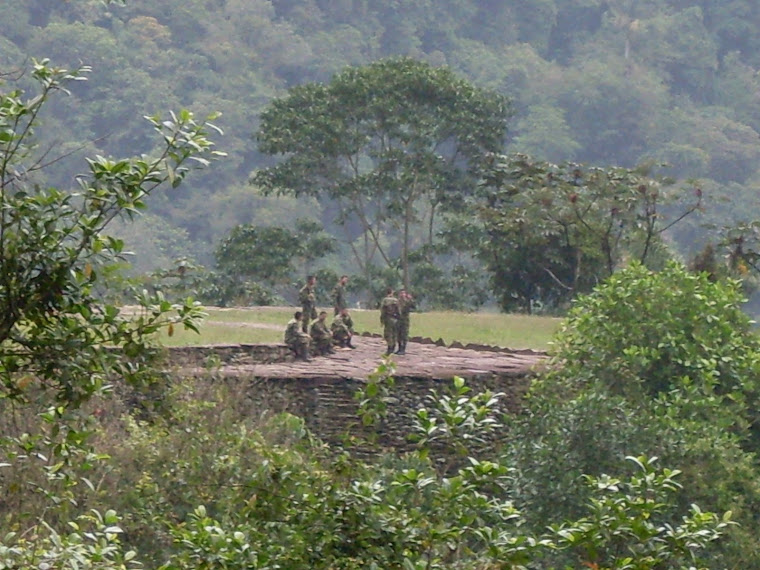 La presence militaire à Ciudad Perdida