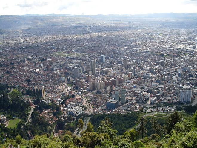 Une vue de Bogota