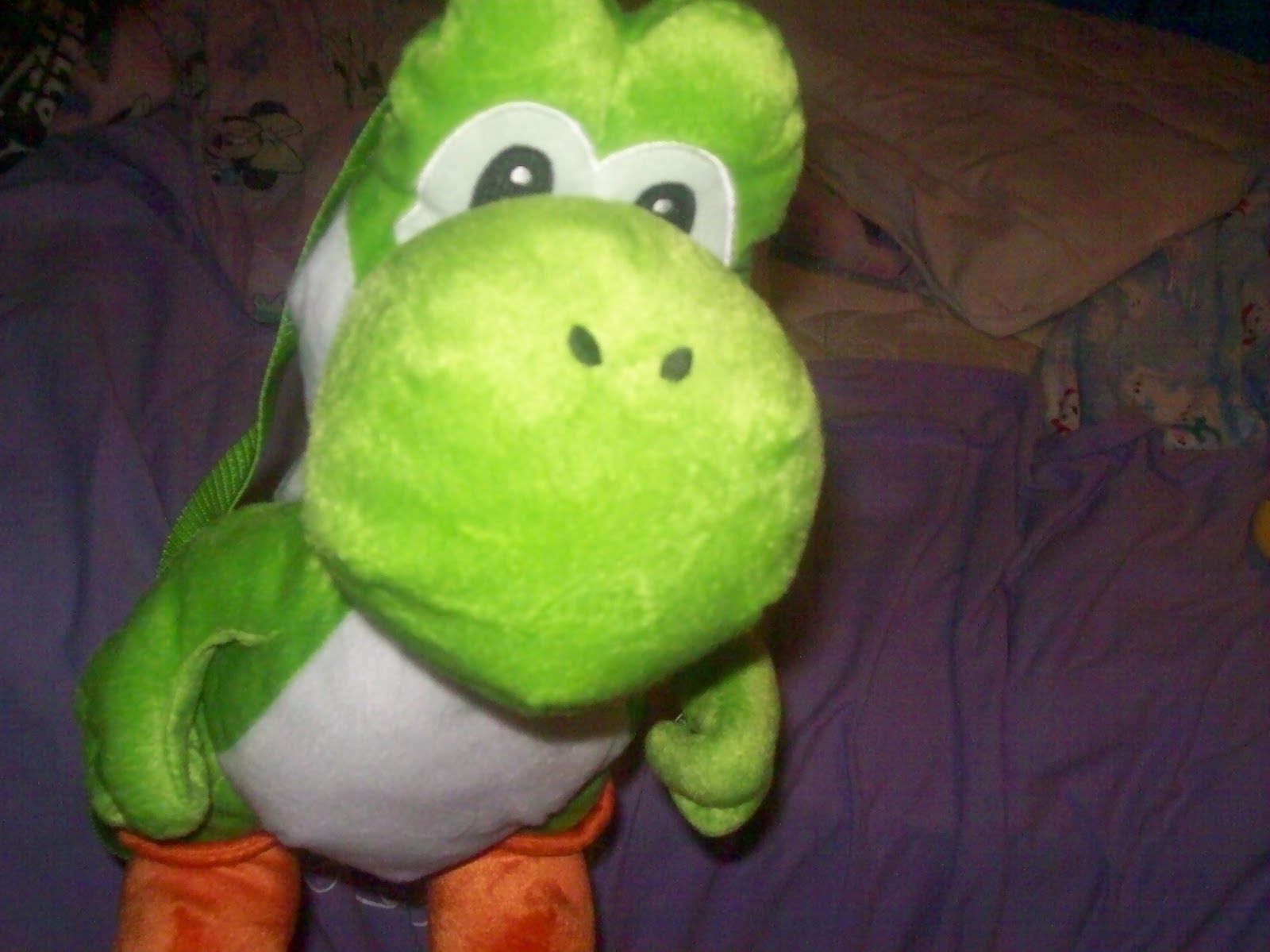 stuffed animal: Yoshi