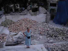 Pat at Holy Trinity Church site