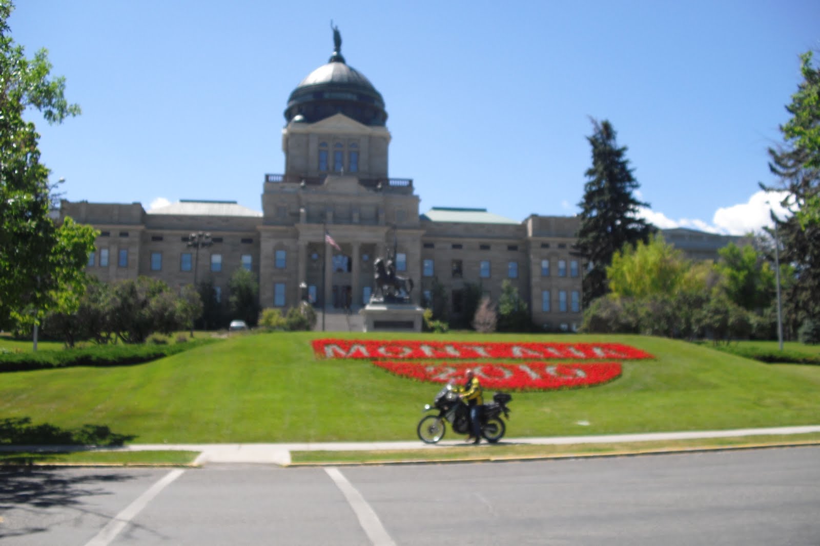 Montana Motorcycle Trips: Montana's State Capitol Building