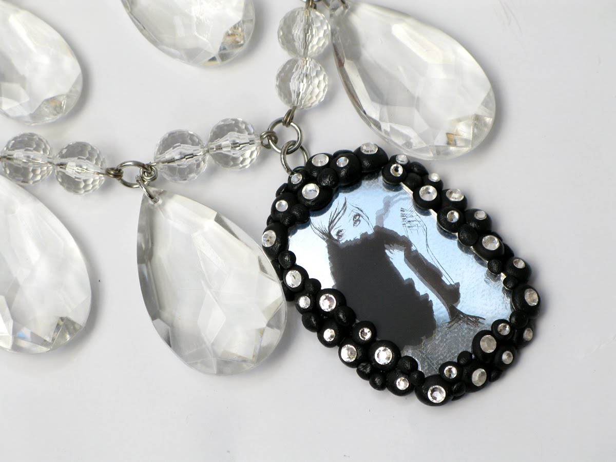 set 3 pezzi collana e orecchini donna moda strass - Italy set 3 pezzi collana e orecchini donna moda strass - Italy