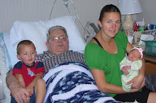Great Grandpa Baxter with Jennifer and kids