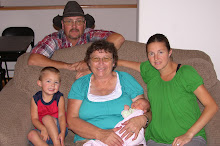 Great Grandma, Grandpa, Jennifer and kids