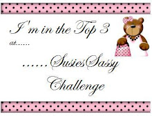 I was in the top 3 at Susie's Sassy Challenge