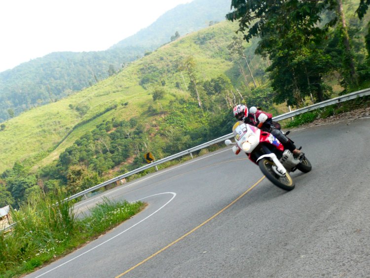 Thailand JING JING Chiang Rai the 1148 the best motorcycle road in