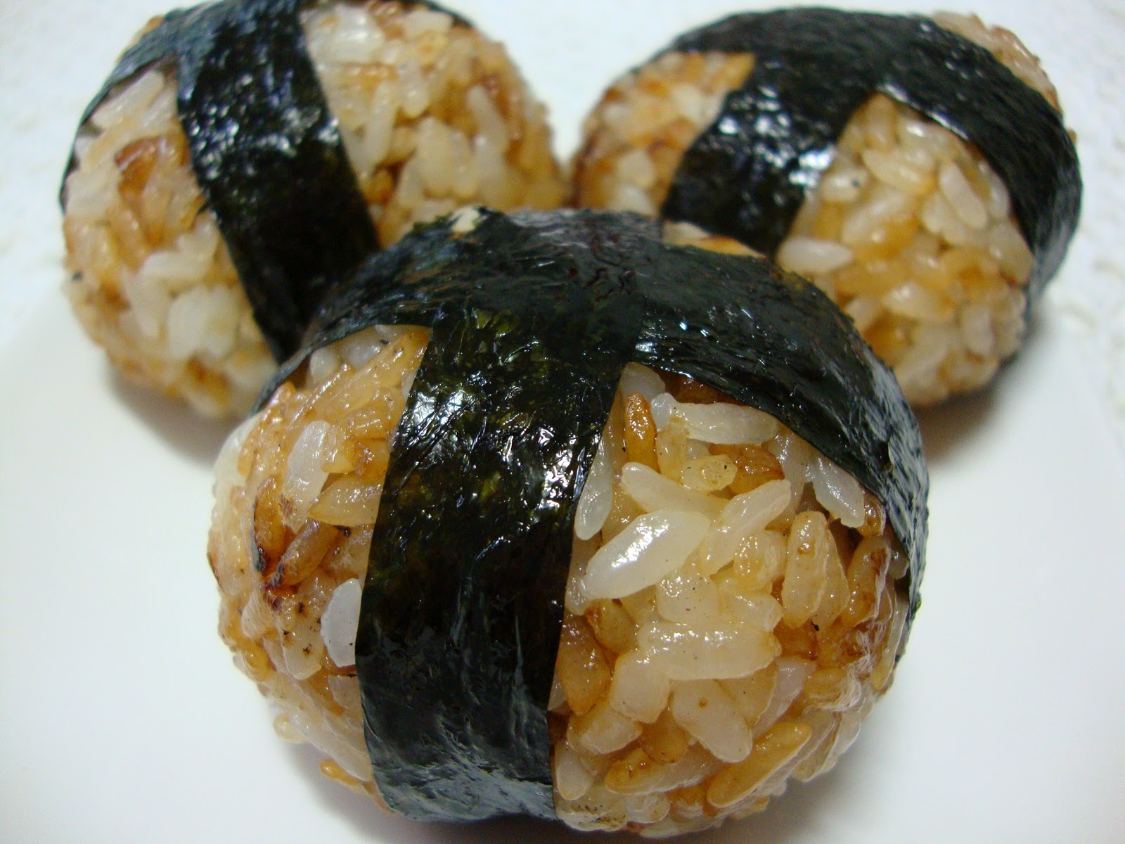 My Culinary Memoirs Yaki Onigiri (filled with Tamogoyaki)