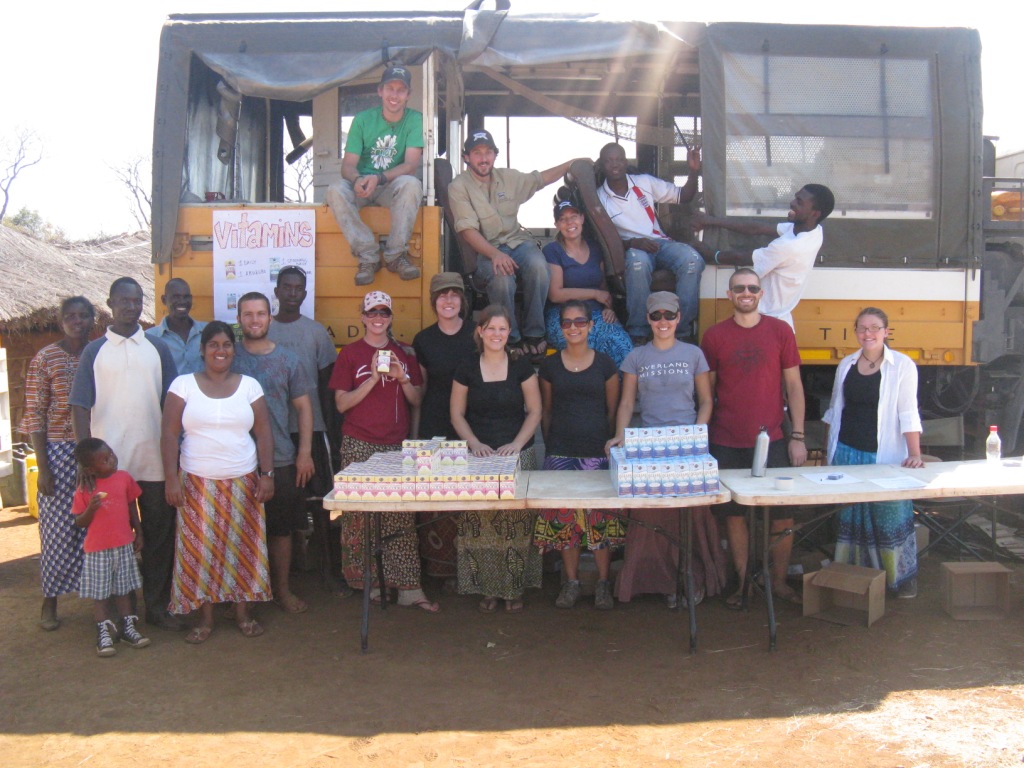 Bev's Bush Tracks Overland Missions aquire 100 tons of Vitamins to be