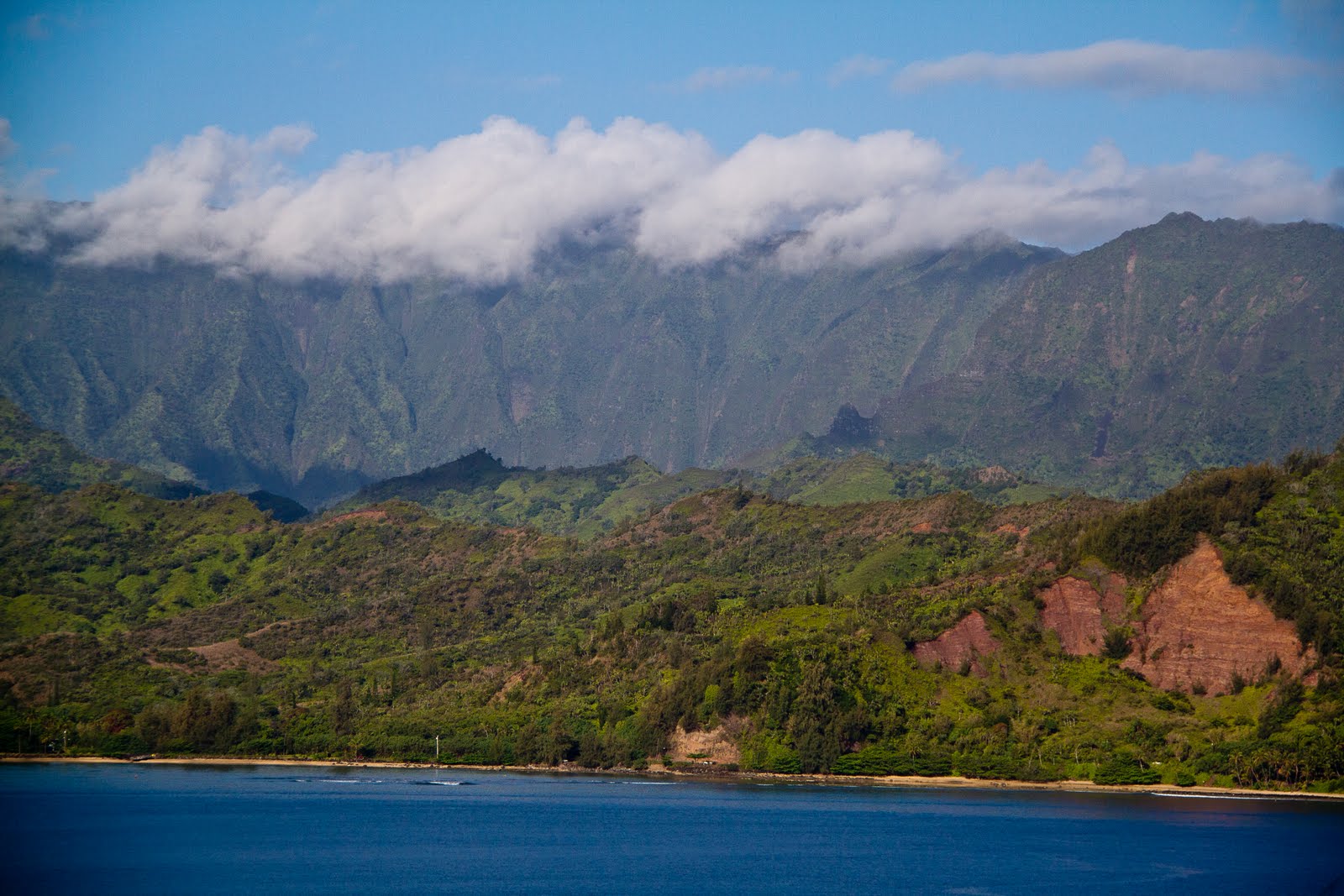 My Four Shadows Hanalei Bay, Kauai