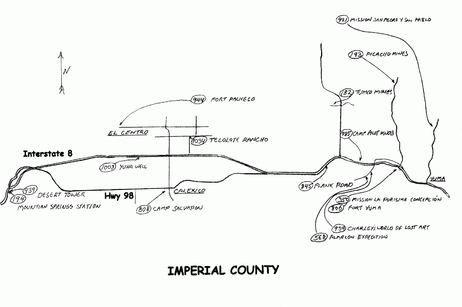 Landmark Adventures Landmarks of Imperial County