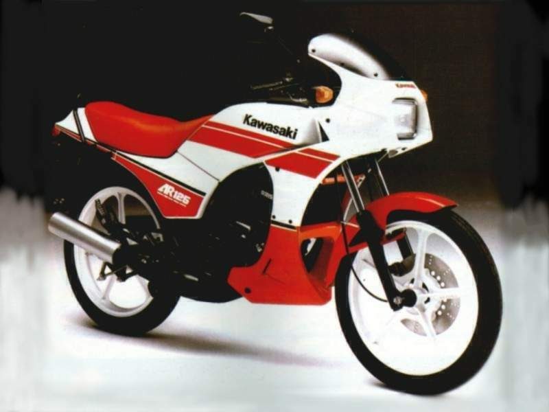 Foto Binter Kawasaki AR 125 CC 1983  Gambar Modifikasi 