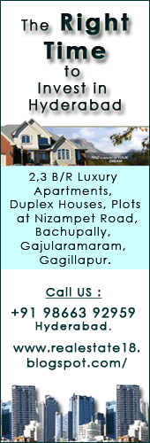 High Value Properties at Hyderabad.