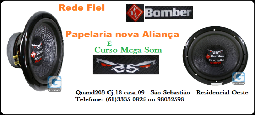 Rede Fiel .Papelaria nova Aliança - Curso Mega Som