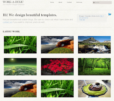 TEMPLATES JOOMLA - TEMPLATES FREE - TEMPLATES WORDPRESS: Work-a-holic ...