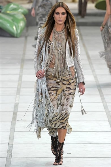 Fashion and Butterflies: Roberto Cavalli Spring/Summer 2011