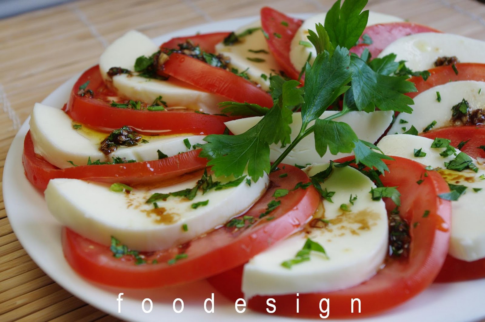 foodesign: caprese salad