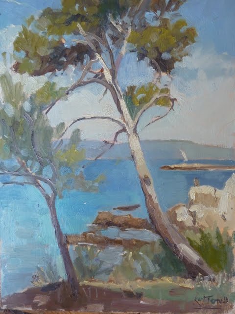 Karl Terry Plein Air painting Blog: Pictures from the Cote D Azur