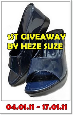 :: 1st Giveaway by HEZE SUZE ::