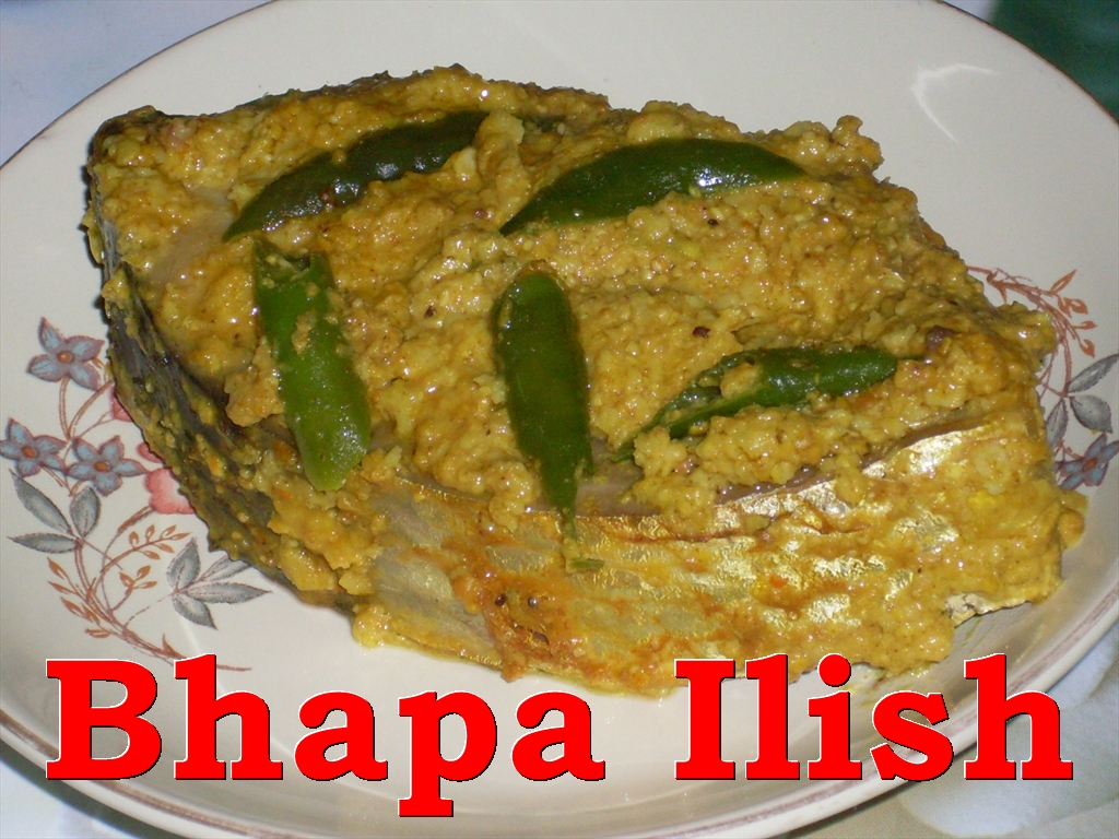 Steamed Hilsa (Bhapa Ilish) Cuisine delights