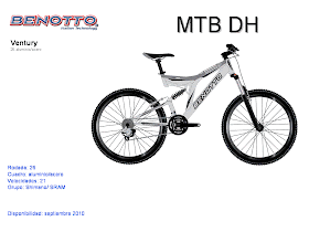 Casa Fernández: Bicicletas Benotto 2011