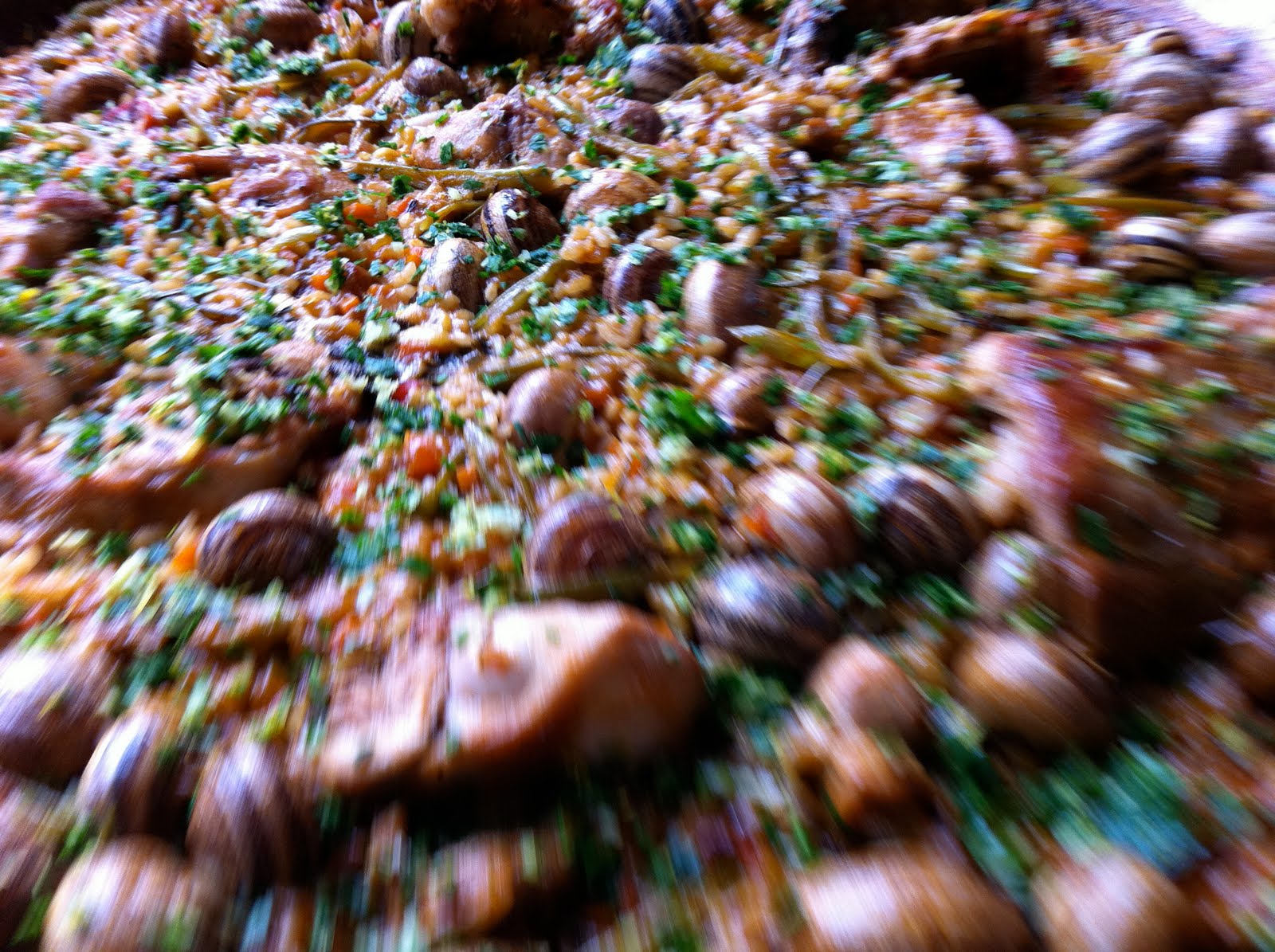 Rabbit and snail paella Chef Blog Food Cooking Recipes Pics