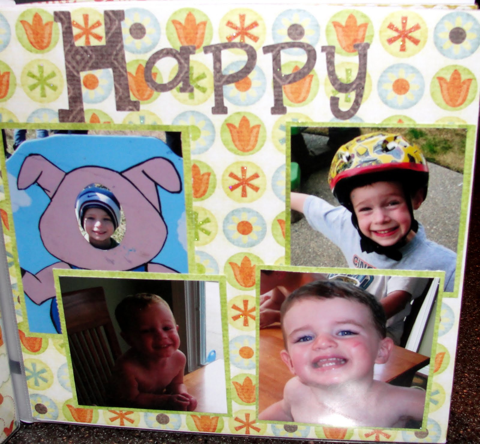 Inkredible Creations Grandparents Scrapbook Album