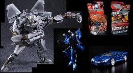 Transformers Masterpiece MP-M01 Starscream, Alternity A-04 Thundercracker & Takara Animated Rodimus