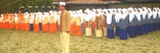 SANTRI PUTRI PESANTREN ALMUNAWWAROH BANGKO