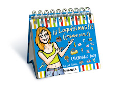Nuevo calendaruio de humor femenino 2009 "¡¡¡Loquísimas!!!" de Ana von Rebeur