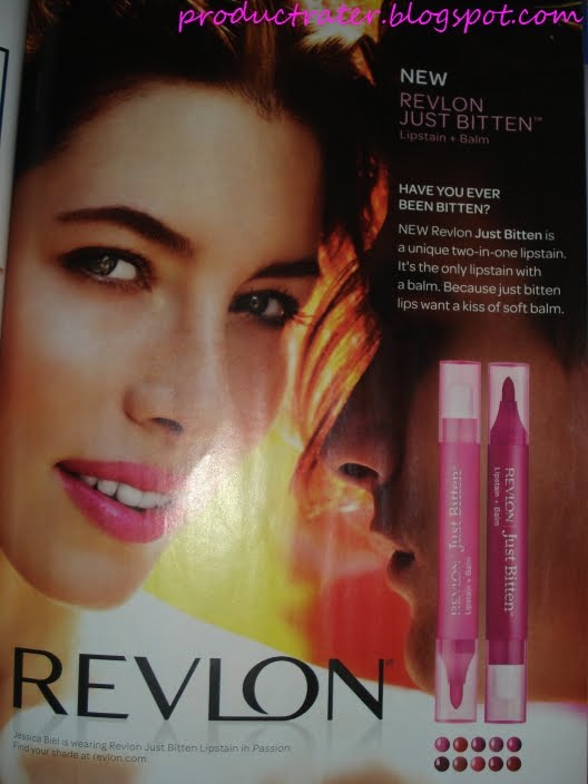 Productrater! Review Revlon Just Bitten Lipstain in Passion