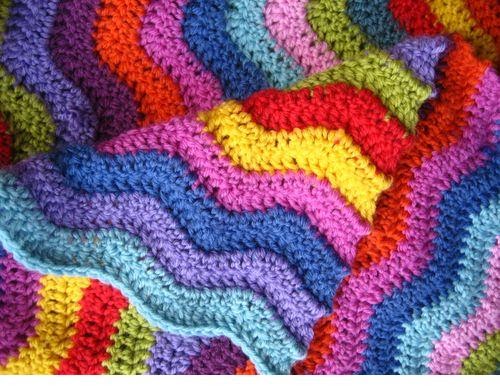 Craft Tutorials Galore at Crafter-holic!: Crochet Ripple Pattern
