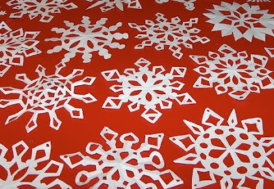 decorative snowflakes wallpaper for christmas