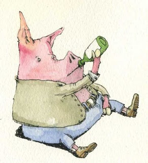 animal farm drunk pigs animals squealer alcohol shall whisky drink pig jez enkai animalfarm rebellion