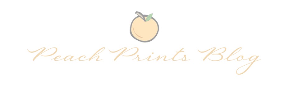 Peach Prints