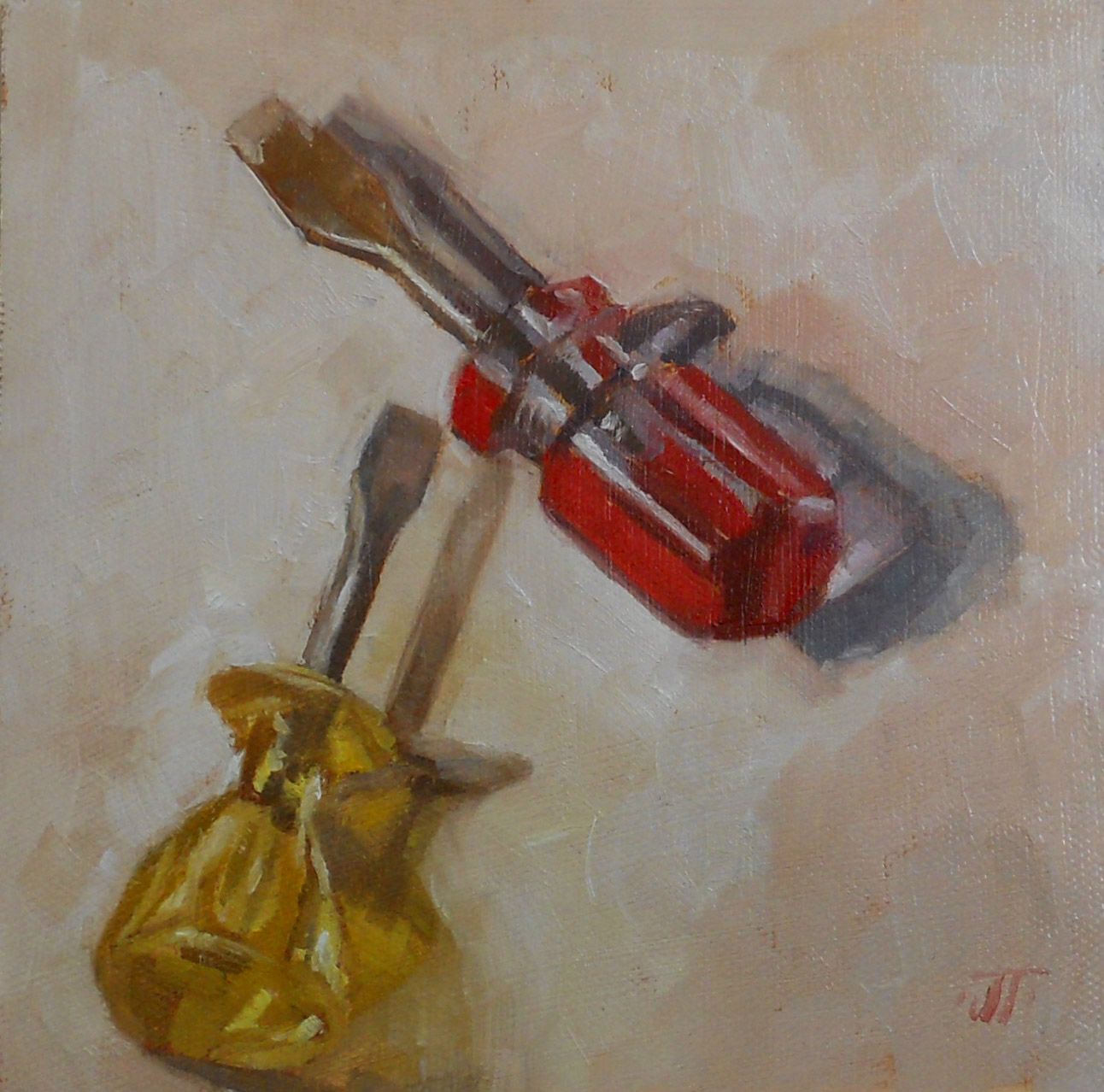 Jean Townsend's Daily Painting Baby Screwdrivers
