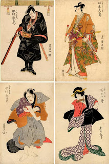 Гравюры японского художника Утагава Тойокуни И