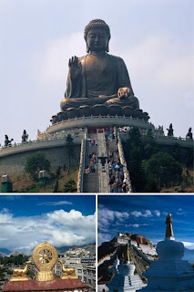 высококачественный фото клипарт по буддийским местам